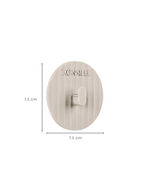 Dimensions of the Kirby Shower Hook 7.5cm x 7.5cm
